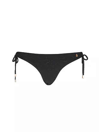 BEACHLIFE | Damen Bikinihose Black Embroidery | 